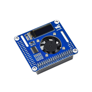 Roarkit Raspberry Pi 4 PWM-gesteuerter Lüfter HAT-Geschwindigkeit über I2C-Bus PCA9685 Treiber temperatur überwachung - Product Image 4