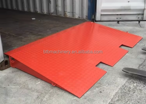 Bluff Container Gabelstapler Ladedock Versand container Entladen Zugangs rampen für Anhänger Gebrauchte hydraulische Auto rampen Zum Verkauf - Product Image 2