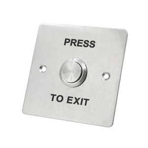 Impermeabile per esterno IP67 sistema di controllo accessi porta sblocco stampa aperta per premere interruttore a pulsante di uscita - Product Image 1