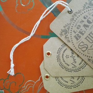 Hang Tag String Anudado Estiramiento Bucles, Slip-Nudo Elástico Bucle para Etiquetas - Product Image 3