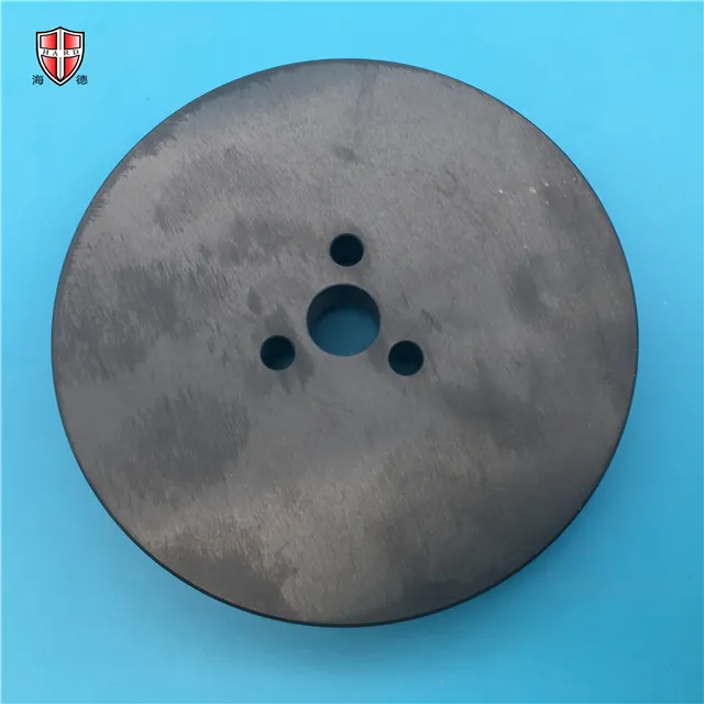 Piastra disco in ceramica al nitruro di silicio Si3N4 elettronica isolante OEM