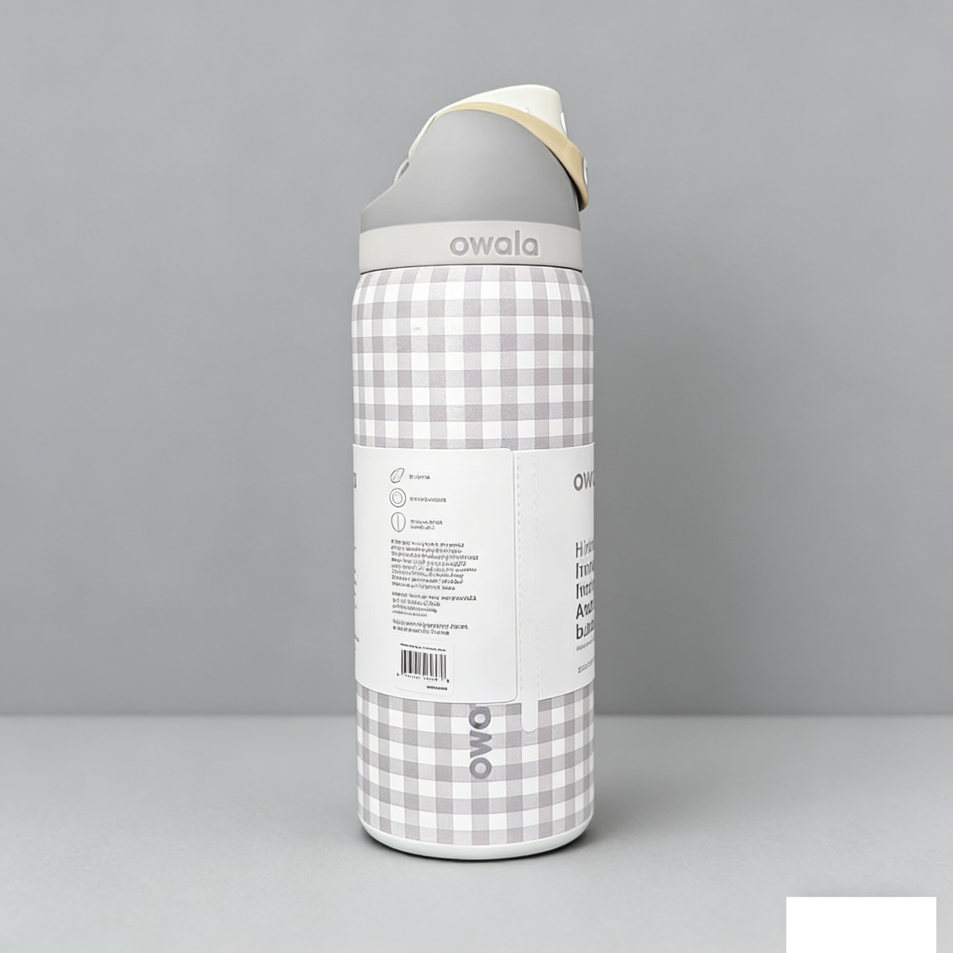 Plaid grigio