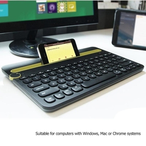 原装罗技K480多设备79键BLE 3.0集成支架设计无线键盘带支架 - Product Image 5