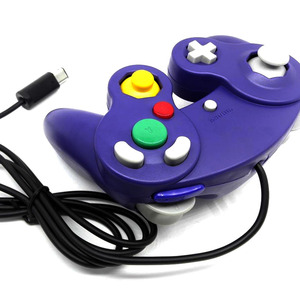 Trasparente di Colore Viola GC Wired Gamepad per Nintendo Gamecube Console di Gioco Spina Controller Ngc Joystick - Product Image 6