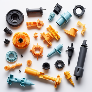 ชิ้นส่วนพลาสติกอัดขึ้นรูปพลาสติก POM ABS ต้นแบบชิ้นส่วนเล็กไนลอน PTFE - Product Image 1