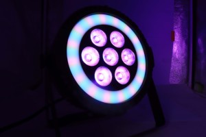 Popular 7x6W <strong>LED</strong> Par Can Party SMD5050 RGB 3in1 Wedding Stage Par Light - Product Image 3