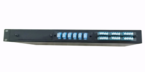Panel de conexión de fibra óptica Montado en Rack de tipo fijo de 19 ''1U 36 Core con adaptador reemplazable de 3 posiciones Modular - Product Image 2