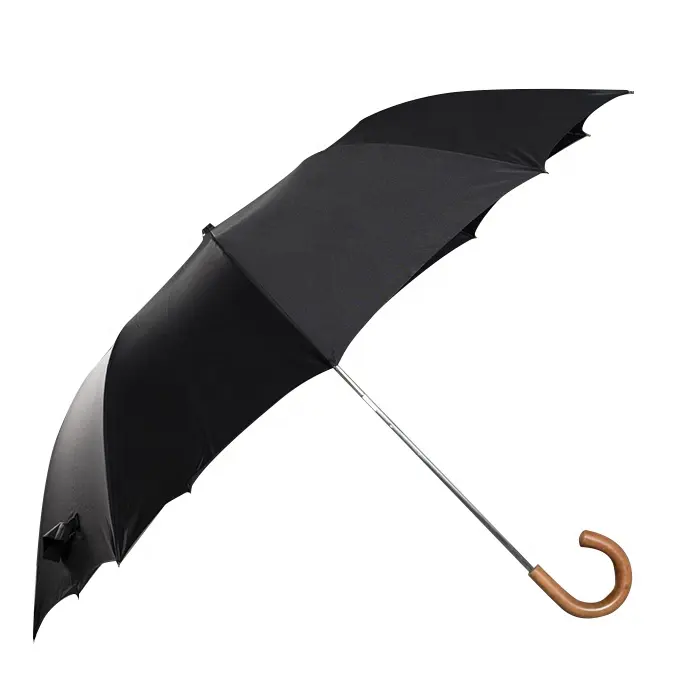 Özel tasarım katlanabilir şemsiye promosyon teleskopik şemsiye kolu ile