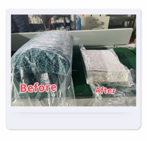 HFD-5000 Vacuum Compression Packaging <strong>Machine</strong> for Home Textile Products - Product Image 4