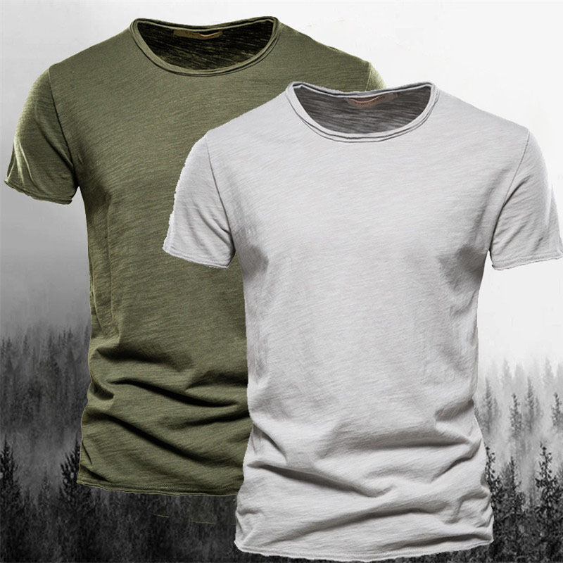 Vert armée et gris clair