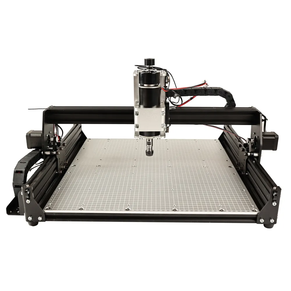 Máquina CNC de 3 eixos para gravação e fresagem de metal, estrutura 500 W, eixo 4540, pequena máquina CNC de alumínio inteiro, USB Cnc 3018 3018 Pro