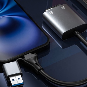 2-in-1 Aluminum Alloy Shell USB <strong>Card</strong> Reader XD &amp; MS <strong>Memory</strong> <strong>Card</strong> Compatible for Older CCD <strong>Cameras</strong> ATM <strong>Computers</strong> &amp; Laptops - Product Image 3