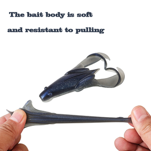 Meiling Flutuante Sapo De Água Luya Isca Macia Sapo De Água Mimicry Curly Tail Chutando Sapo De Água Fabricante Atacado - Product Image 6