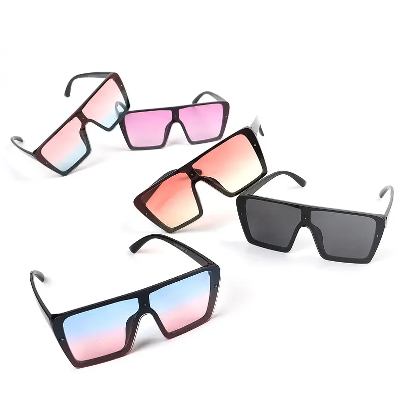 Occhiali da sole per bambini occhiali da sole con lenti sfumate di colore protezione Uv occhiali stile Euro-americano