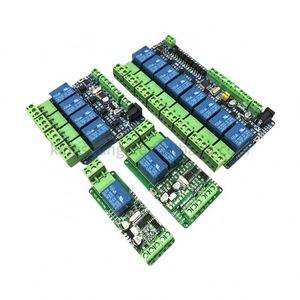 Modbus RTU 12V 1/2/4/8 Channel Relay <strong>Output</strong> Board Switch <strong>Input</strong> RS485 TTL Communication <strong>Network</strong> Expansion Board Relay Module - Product Image 3