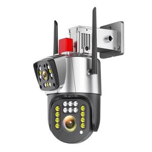 Grabación de voz Smart Dual Lens 2mp Seguridad Detección de movimiento Pan-Tilt Ptz Cctv Ip Red Wifi Cámara Reflector Cámara - Product Image 2