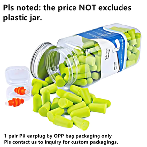 Wejups بيع مباشر من المصنع سدادة أذن واقية من الرغوة الشركة المصنعة للمعدات الأصلية CE ANSI أغطية أذن للحد من الضوضاء سدادات أذن 38dB - Product Image 2