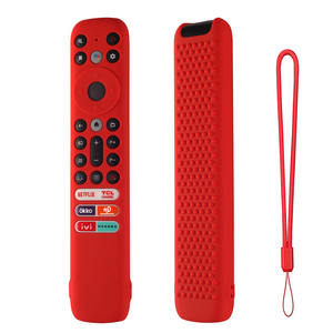 TCL Q6 Q7 S3 serisi için silikon TV uzaktan kumanda koruyucu kılıf TCL RC902V TCL RC813 rc1 anti-şok kapak - Product Image 3