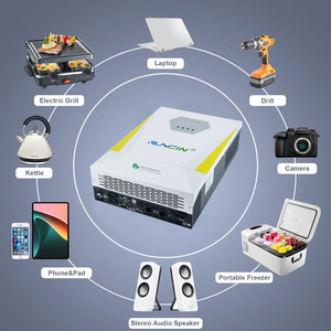 Runcin 3000W Hybrid Solar <strong>Inverter</strong> High Frequency 24V MPPT Charger <strong>with</strong> 100A <strong>AC</strong> <strong>DC</strong> <strong>Input</strong> <strong>Output</strong> 230VAC Free WIFI Single Phase - Product Image 4