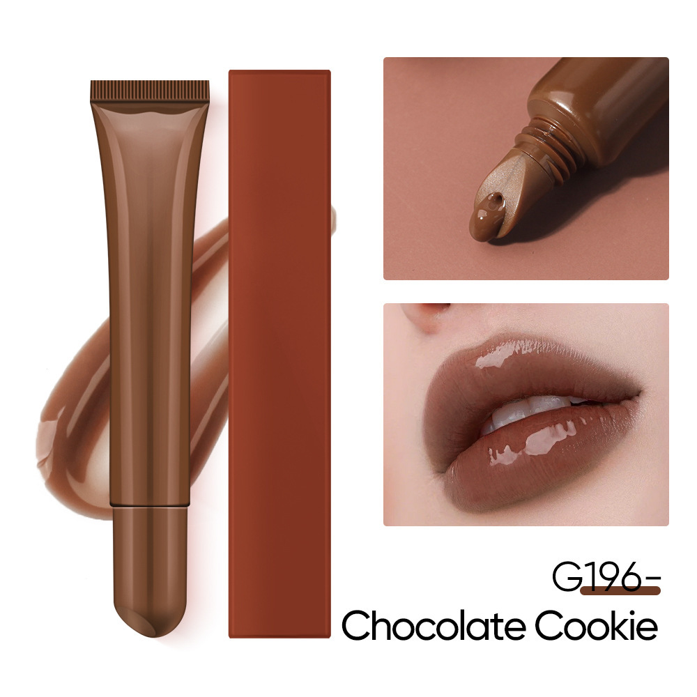 G196-Chocolate cookie+Coffee-colored tube
