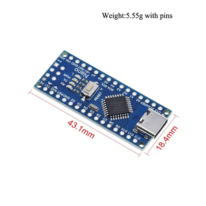 Mini Typ C Micro USB Nano V3.0 CH340 Atmega328P Controller Board Controller für Arduino CH340 USB Treiber 16Mhz