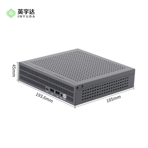 INYUDA-Mini PC de escritorio con pantalla dual, tarjeta de vídeo Core I7 12th DDR4 8GB 256GB, GB, WiFi, para juegos de oficina - Product Image 4