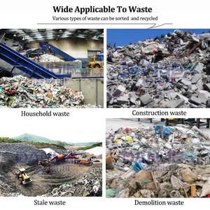 <span class=keywords><strong>Design</strong></span> Inovador Máquinas De Tratamento De Resíduos De Aterro Linha De Produção De Reciclagem De Lixo Planta De Classificação De Resíduos