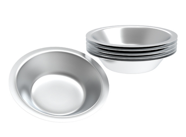 Palette sans embout, couleur argent