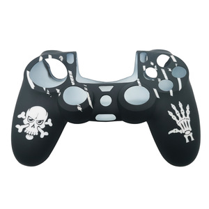 Custodia in Silicone per PS4 controller di gioco in silicone custodia protettiva elemento di Halloween modello antiscivolo copertura pelle morbida - Product Image 3