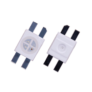 Hinchytek ชิปไดโอด3528สำหรับคีย์บอร์ด, 6028 PLCC 4ขาแบ็คไลท์สำหรับคีย์บอร์ด RGB SMD LED - Product Image 1