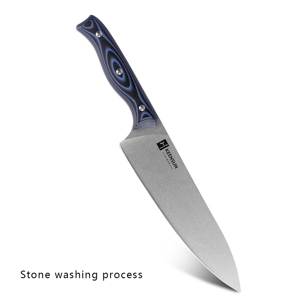 Processus de lavage bleu + pierre