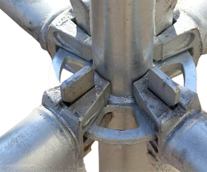 Sistema de andamio Ringlock hecho en fábrica Tianjin | Acero Q235 | Andamio modular galvanizado para soporte de construcción - Product Image 3