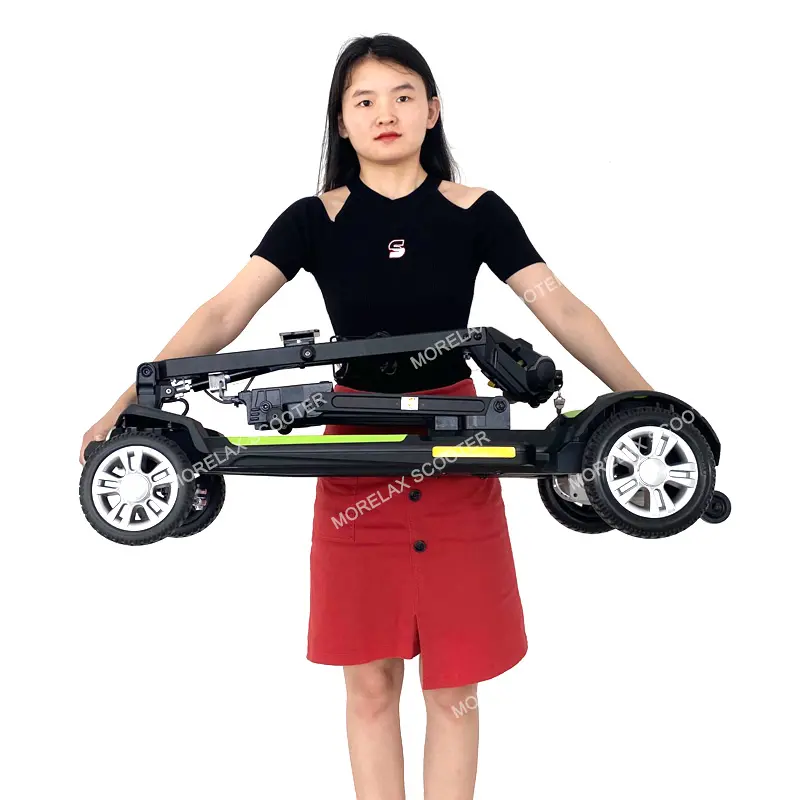 Scooters Eléctricos de Movilidad para adultos de 4 ruedas plegables ligeros de Venta caliente para ancianos y discapacitados