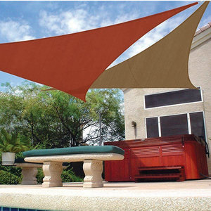 DD2155 Triangle Quadrangle HDPE Sunshade Net With Grommets Greenhouse Shade Cloth <strong>Sail</strong> for <strong>Cover</strong> Garden Swimming Pool Canopy - Product Image 3