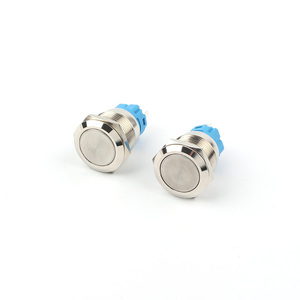 16mm Customizable Color 1NO 1NC Momentary 24V 10A LED <strong>Push</strong> <strong>Button</strong> <strong>Switch</strong> IP65 Waterproof With Self-Locking Reset Features - Product Image 4