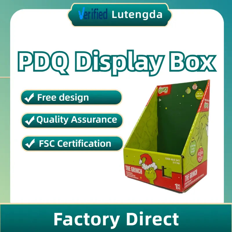 Tùy chỉnh Pop Up tông PDQ hiển thị đứng Countertop tông hiển thị giá giấy bảng hiển thị hàng đầu hộp cho cửa hàng bán lẻ