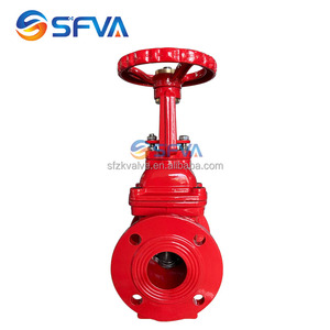 BS5163 dökme demir yükselen kök OSY giriş valfi PN10 PN16 DN100 ürün tipi giriş valfi s - Product Image 3