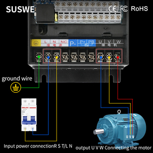 Top 10 2.2KW AC Drive VFD Inverter Price 220V 3HP <strong>Variable</strong> <strong>Frequency</strong> Drive <strong>Controller</strong> - Product Image 5