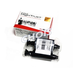EvolisプリンターリボンR3013 1/2 YMCKO 400画像用PebbleシリーズDualys 3プリンター - Product Image 4