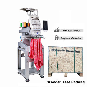 Yonthin 12/15 Colors Apparel Sewing Machinery Cap Ready Garment Single 1 Head Embroidery Machines Computerized with <strong>Software</strong> - Product Image 5