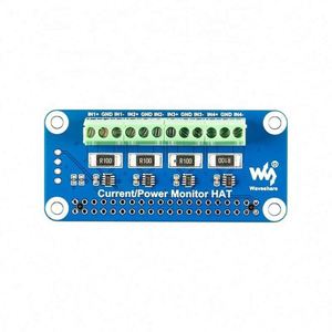 RUIJIA Eingebaute ADC I2C-Schnittstelle 4-Kanal-Leistungsmonitor HAT für Raspberry Pi-Stroms pannung und Strom verbrauch Moni - Product Image 1