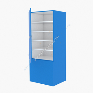 Più scaffali a LED in metallo acrilico con supporto per coltelli con chiusura a chiave POP Display Retail Shop espositore con luce a LED vetrina - Product Image 6