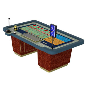 YH Casino profesyonel otomatik zar Shaker Led aydınlatma ile kumar Sic Bo masa - Product Image 6