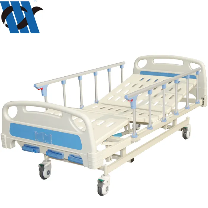 Yc-T3611L(I)-cama de Hospital ajustable, Manual, 3 bielas, para clínica médica de segunda mano