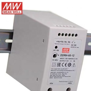 Fuente de alimentación conmutada de entrada ultraancha Mingwei de Taiwán, convertidor de 25/12V/24V/48V, frecuencia de salida de 50Hz, DDRH único - Product Image 1