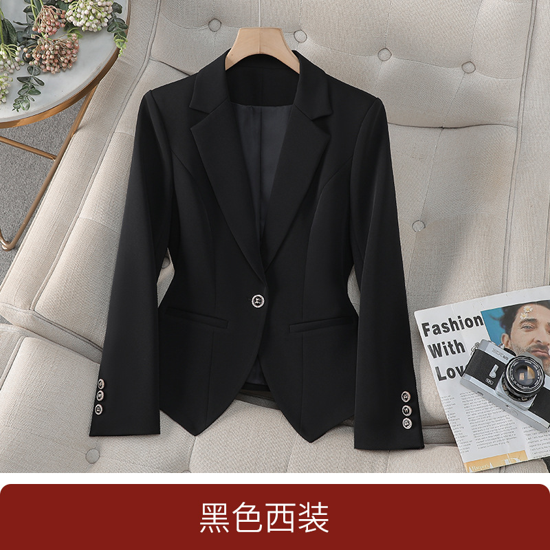 black suit
