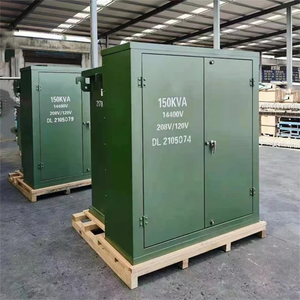 ZGS 1600 KVA Tipo americano para exteriores Transformador montado en almohadilla Certificaciones trifásicas de baja pérdida CE 35kV Entrada 380V 110V 440V Salida - Product Image 1
