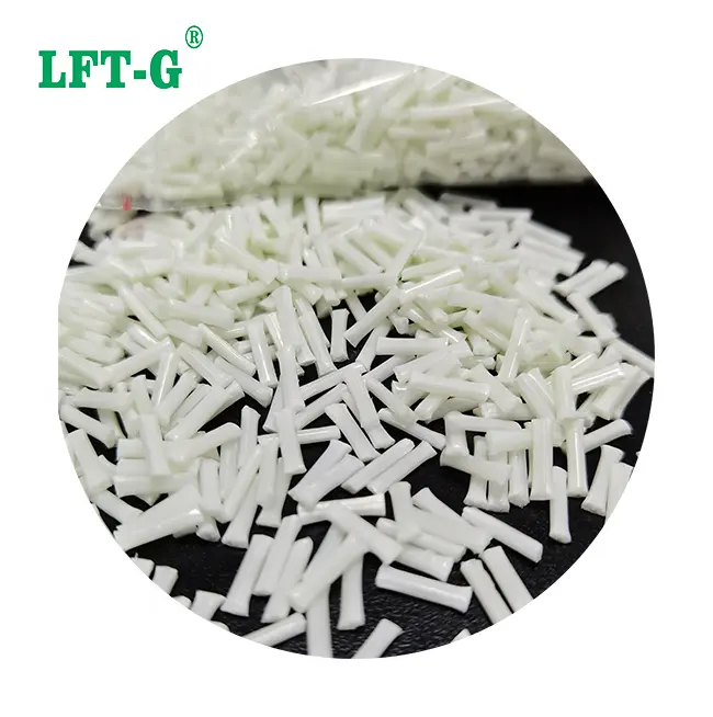 LFT-G yüksek darbe takviyeli nylon66 fiberglas granül uzun cam fiber40 pa66 gf30 enjekte tekerlek oto parçası için