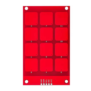 MPR121 Kapazitive Touch-Tastatur Abschirmung modul Sensitive Key-Tastatur 3,3-V-Logik für Arduino Diy Electronic Diy Kit-Leiterplatte