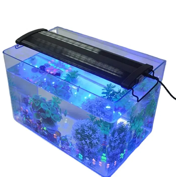 30cm IP65 ABS 6W Gepflanztes Aquarium Licht Voll spektrum LED Aquarium Licht leiste dimmbar mikro grün Marine/Riff Aquarium LED Licht